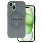 Tel Protect Magnetinis Elipse dėklas (m) telefonui Iphone 15 pilkas (m)