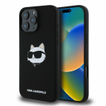 Karl Lagerfeld Silicone Choupette Head Print MagSafe &Uuml;mbris jaoks iPhone 16 Pro Max - Must