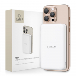 Powerbank Tech-Protect PB24 LifeMag QI2 MagSafe 10000 mAh - valge
