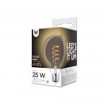 LED Bulb Filament E27 G95 4W 230V 2000K 250lm SF kuldne Forever Light