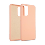 Beline Dėklas Silicone Samsung S21 Ultra rožinis auksinis