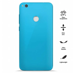 PURO 0.3 Nude &uuml;mbris seadmele Huawei P8 Lite (2017) / Honor 8 Lite, fluorestseeruv sinine