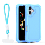 Safepop &uuml;mbris rihmaga iPhone 16 6,1" jaoks sinine