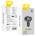 Blavec FM saatja Flash TR-01 MP3, Bluetooth - 2xUSB + Type C - PD 36W QC3.0 18W (TFMFTR01-B) must