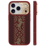 Punane Benks Magnetic Armor Pro Knight kevlari ja metallraamiga &uuml;mbris (C.K.FL.AP.GD.BA73) mudelitele iPhone 18 Pro Max / iPhone 17 Pro Max Camera Controli nupuga