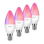 LEPRO BC1-EU-4 C37 RGBCW Wi-Fi LED-lamp