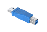 USB 3.0 A-t&uuml;&uuml;pi pistikust B-t&uuml;&uuml;pi pistikuks adapter