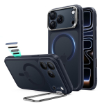 ESR Classic Hybrid MagSafe &uuml;mbris alusega iPhone 18 Pro / 17 Pro jaoks, tumesinine