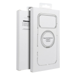Case for Xiaomi Redmi 17 4G / 5G Frame Circle Stand compatible with MagSafe transparent