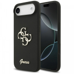 GUESS &uuml;mbris jaoks IPHONE 17 Air GUHCP17MSC4GSMK (Silicone W/ Big 4G Script) must