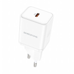 Įkroviklis Borofone BN6 20W USB-C baltas
