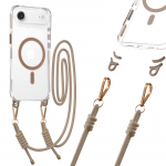 Tel Protect Strap Clear &Uuml;mbris jaoks Iphone 17 Air kuldne