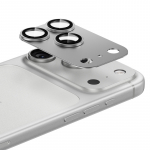 Benks grūdintas stiklas Glass Warrior metalinė integruota objektyvo apsauga (C069) Iphone 17 Pro (3 objektyvai) balta