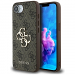 GUESS &uuml;mbris jaoks IPHONE 16e (SE 4 2025) GUHCPSE44GMGBR (4G PU Big Logo) brown