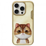 Nimmy Big Eyed Pet 2.0 Cat &Uuml;mbris jaoks iPhone 16 Pro Max - Roheline
