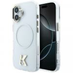 Karl Lagerfeld IML K Head Logo MagSafe &Uuml;mbris for iPhone 17 - Clear