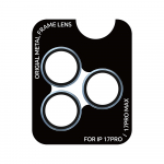 Rock Tempered glass Pure Series Camera Lens on camera for Iphone 17 Pro/17 Pro Max (lens 3 pieces) blue