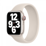 APPLE silikoonist Solo rihm Apple Watch 44/45/46/49MM MOONLIGHT originaalplomm