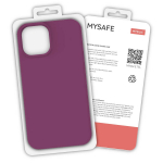 MYSAFE silikoninis Dėklas IPHONE 13 PRO MAX violetinis BOX