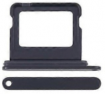 SIM kortelės laikiklis skirtas iPhone 16/16 Plus Black ORG