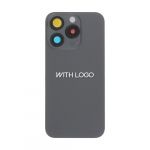 Tagakaas &uuml;hilduv iPhone 15 Pro Max / Must Titaan / (t&auml;iskaas) / OEM