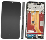 LCD screen Huawei Honor 400 Lite with touch screen with frame Velvet must original (service pack)