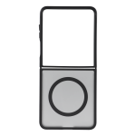 Case for Samsung Z Flip 8 4sF-S Acrylic compatible with MagSafe black