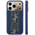 Sinine Benks Magnetic Armor Pro Knight kevlari ja metallraamiga &uuml;mbris (C.K.FL.AP.GD.BC73) mudelitele iPhone 18 Pro Max / iPhone 17 Pro Max Camera Controli nupuga