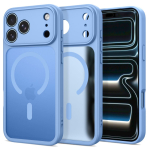 Tech-Protect BasicMag MagSafe &uuml;mbris mudelitele iPhone 17 Pro Max / 18 Pro Max, matt helesinine