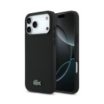 Case Lacoste PVC Petit Pique Semi Wrap Embossed MagSafe Apple iPhone 18 Pro black