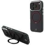 Mercedes Iconic Logo &uuml;mbris seadmele iPhone 18 Pro / 17 Pro, r&otilde;ngastoega, MagSafe-&uuml;hilduv &ndash; bordoopunane