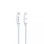 Maxlife MXUC-12 cable USB-C - Lightning 1,0 m 27W valge