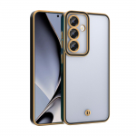 Silky Kuldne &uuml;mbris jaoks Oppo Reno 13F 5G (Global) / 13FS 5G must