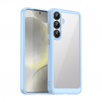 Outer Space &Uuml;mbris with Gel Frame jaoks Samsung Galaxy S25+ - sinine