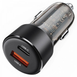 Car laadija Acefast B12 60W USB-C/USB-A must