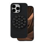 Silikoninis Stick dėklas for iPhone 15 Pro 6,1" juodas