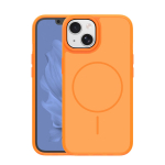 Frame Thin Mag dėklas for iPhone 15 6,1" oranžinis