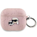Karl Lagerfeld KLA3PGKCPP AirPods 3 &uuml;mbris roosa Monogram Karl & Choupette Head