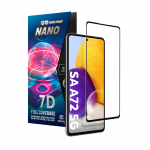 Crong 7D Nano Flexible Glass 9H kogu ekraani kattev h&uuml;briidne ekraanikaitse seadmele Samsung Galaxy A72