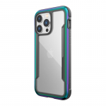 X-Doria Raptic Shield &uuml;mbris seadmele iPhone 14 Pro Max, alumiiniumist, l&auml;binud 3 m kukkumiskatse, sillerdav