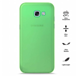 PURO 0.3 Nude &uuml;mbris seadmele Samsung Galaxy A3 (2017), fluorestseeruv roheline