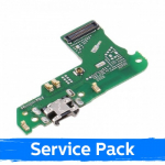 Charging Port &Uuml;hildub Huawei Y6 2018 Koos Flex / Plata Original (Service Pack)