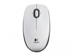 Logitech B100 optiline hiir valge USB