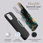 MIO Green Marble Magsafe &uuml;mbris iPhone 17 Pro