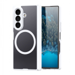 Dux Ducis EXPN &uuml;mbris mudelile Samsung Galaxy Z Fold8 Ultra, MagSafe'iga &uuml;hilduv &ndash; valge