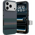 Benks Magnetic Armor Pro Aurora Kevlar 600D Case (C.K.FL.AP.SR.A072) for Iphone 18 Pro/17 Pro (Camera Control Button)