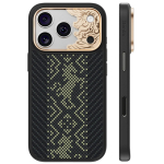 Must Benks Magnetic Armor Pro Knight kevlari ja metallraamiga &uuml;mbris (C.K.FL.AP.GD.B072) mudelitele iPhone 18 Pro / iPhone 17 Pro Camera Controli nupuga