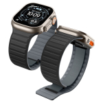 Spigen Athlex Air M Strap for Apple Watch 44 / 45 / 46 / 49 mm - Black and Gray