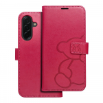 MEZZO Book &uuml;mbris jaoks SAMSUNG A36 5G teddy bear magenta