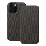 FOLIO Side Magnet dėklas telefonui (m) skirtas IPHONE 16 PRO MAX - rudas